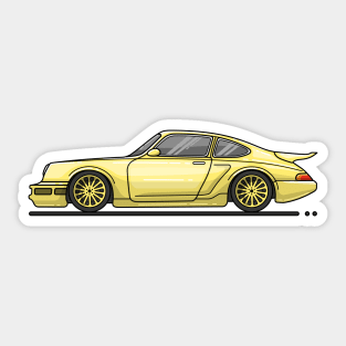 Retro Car 964 Sticker